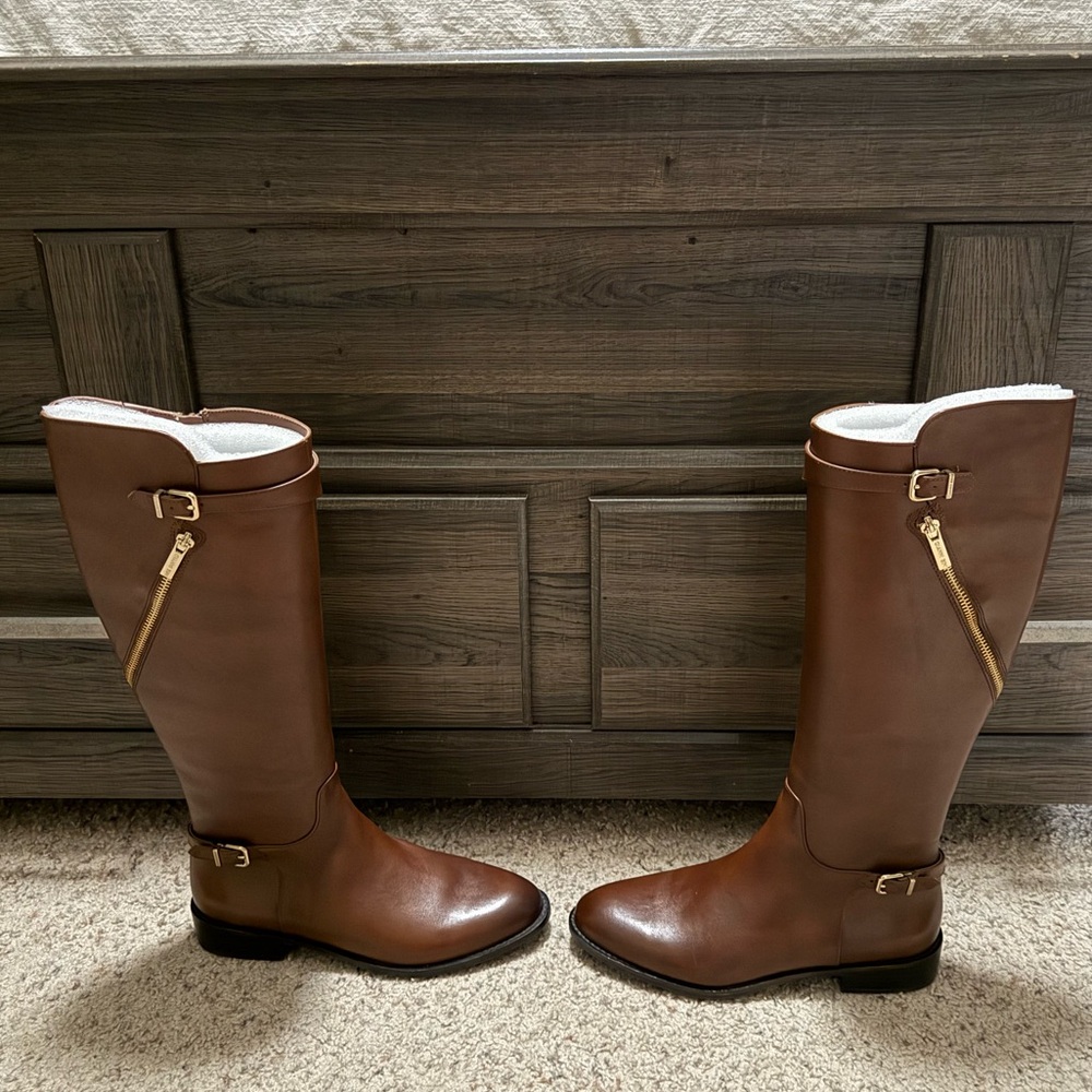 NNW Gianni Bini leather riding boots size 9